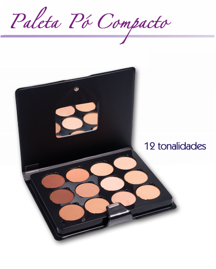 Paleta Pó Compacto Felicittá Looks